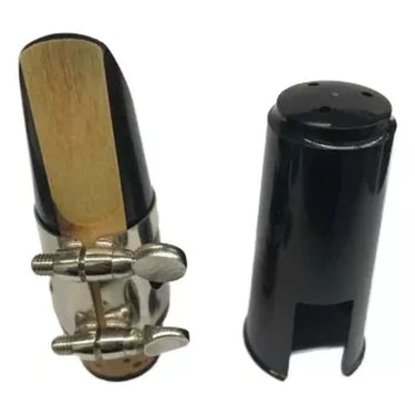 Boquilla Silvertone Slbq014 Para Clarinete Requinto Con Abrazadera Y Tapaboquilla